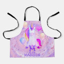 Recherche de licorne mignonne tabliers Girly