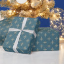 Recherche de palme papier cadeau Bleu