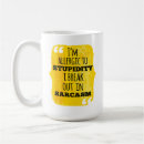 Recherche de stupidité mugs bouteilles Sarcastique
