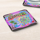 Recherche de california dessous de verres Coloré