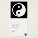 Zoek naar yin yang symbool visitekaartjes Saldo
