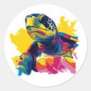 Recherche de peinture de tortue autocollants Aquarelle
