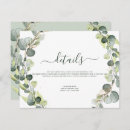 Recherche de succulent mariage invitations Eucalyptus