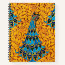 Recherche de paon vintage carnets Coloré