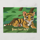 Recherche de tiger cartes postales Cuiller