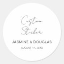 Recherche de personnalisés mariage autocollants Unique