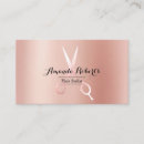 Zoek naar rose gold foil visitekaartjes Roos goud