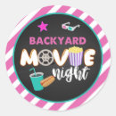 Recherche de ce soir autocollants Soirée cinéma
