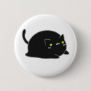 Recherche de chat noir de kawaii badges Pour tous