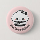Recherche de petit gâteau badges Girly