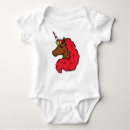 Recherche de crinière bébé vêtements Licorne afro