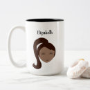 Recherche de illustration de fille tasses Pour elle