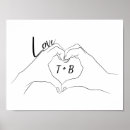 Recherche de monogrammes faits sur commande posters Pour elle