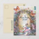 Recherche de oeuf de lapin de pâques cartes postales Pour eux