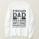 Zoek naar trots van mijn dochter tshirts Dad
