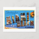 Recherche de miami beach la floride cartes postales Vintage