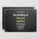 Recherche de de tableau noir mariage invitations Classe