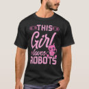 Zoek naar robot meisje tshirts Ingenieur