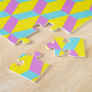 Recherche de geometric puzzles Colorful