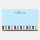 Recherche de instrument post its Bleu