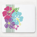 Recherche de fleurs hawaïennes tapis souris Tropiques