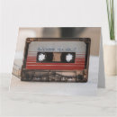 Recherche de cassette vœux cartes Vintage