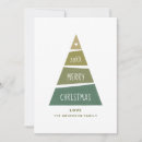 Zoek naar driehoeken kaarten Kerstmis