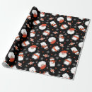 Recherche de pingouin heureux papier cadeau Dessin