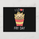 Zoek naar aardappels briefkaarten Franse friet