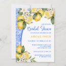 Recherche de lemon bridal shower invitations Bleu