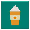 Recherche de citrouille posters Latte