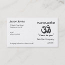 Recherche de symbole om cartes visite Namaste