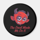 Recherche de mal refrigérateur magnets Satan