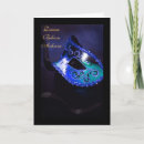 Zoek naar masquerade kaarten Blauw