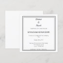Recherche de de carrées mariage invitations Typographie