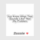 Zoek naar sarcastische stickers Waterflessticker