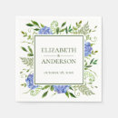 Recherche de hortensia bleu serviettes Romantique