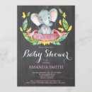 Zoek naar girl elephant invitations Schattig