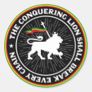 Recherche de lion de rasta autocollants Rastafari