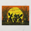 Recherche de silhouette sorcière invitations Noir