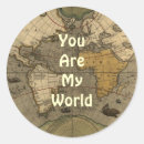 Zoek naar oude wereldkaarten stickers Geschiedenis