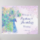 Recherche de paon mariage posters Floral