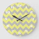 Recherche de jaune gris horloges Contemporain