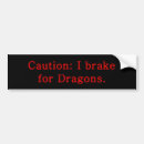 Recherche de dragons voiture autocollants Imaginaire