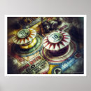 Recherche de pinball posters Vintage