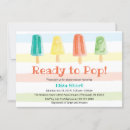 Recherche de popsicle invitations Prêt à pop