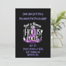 Recherche de hocus pocus halloween invitations À