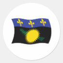 Recherche de guadeloupe autocollants Drapeau de la guadeloupe