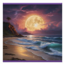 Recherche de clair de lune posters Plage