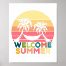 Recherche de vintage summer posters Palmier